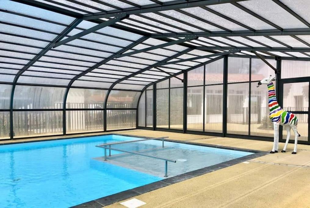 La Roseliere ❁ Piscine ❁ Tranquillite Daire Saint-Hilaire-de-Riez Dış mekan fotoğraf