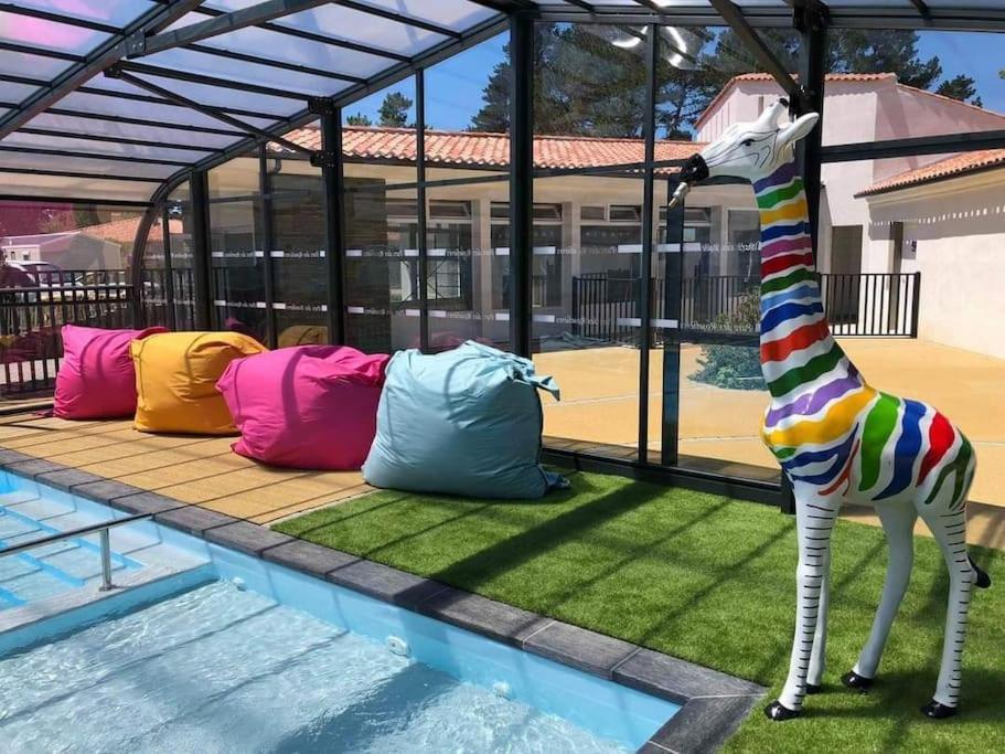 La Roseliere ❁ Piscine ❁ Tranquillite Daire Saint-Hilaire-de-Riez Dış mekan fotoğraf